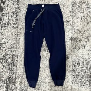 Figs navy medium jogger pants